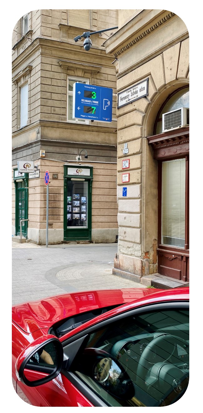 Utcai kijelzők
